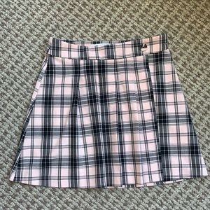 Hollister plaid skirt